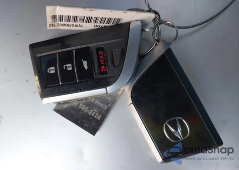 2025 Acura Integra z USA, uszkodzony, nr VIN 19UDE4H2XSA018388